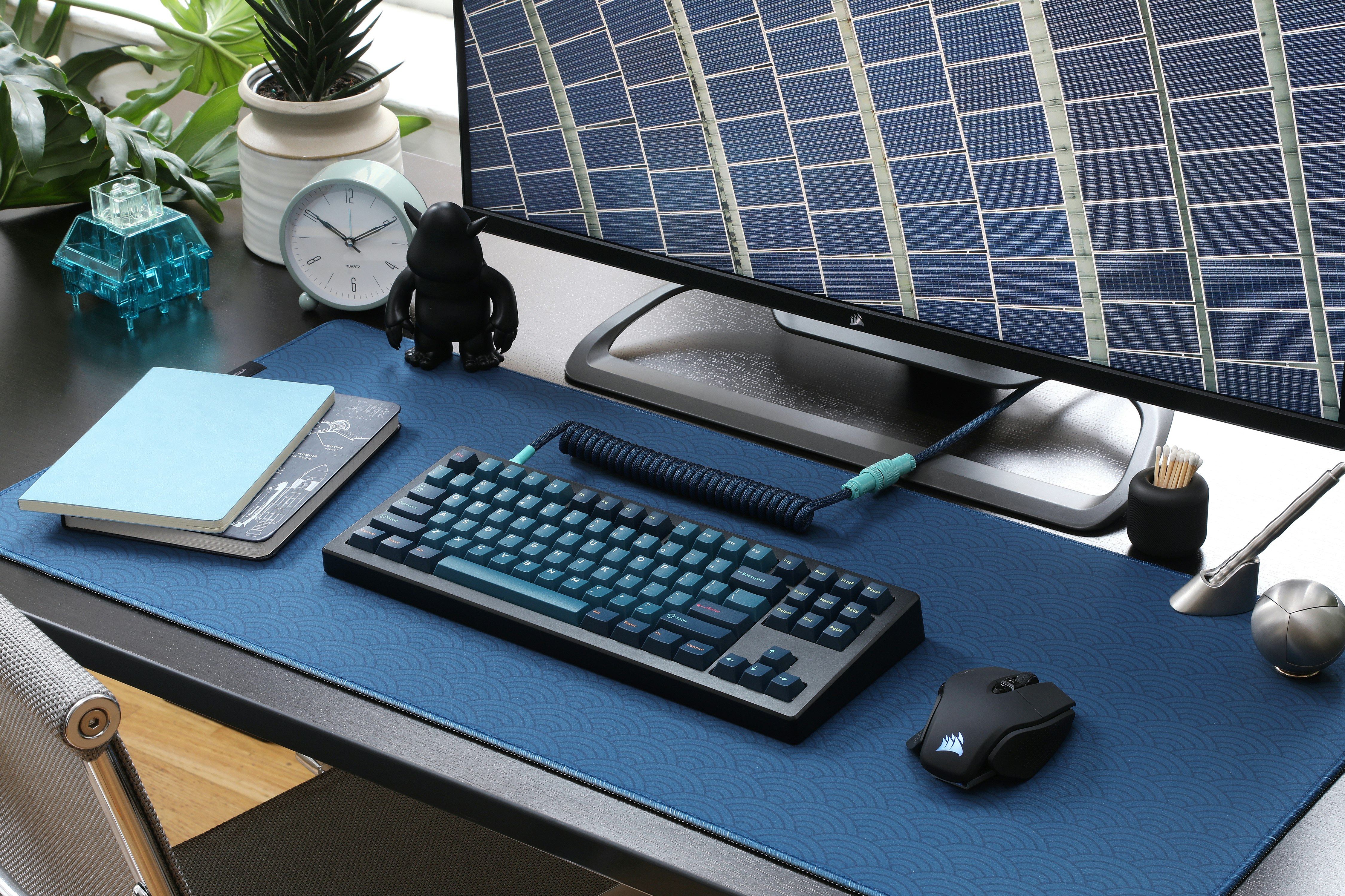 DSS solarized dark 40% キーキャップ KDS Solarized Dark Keycap Set